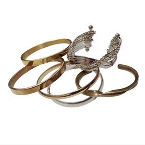 Bundles Hinged And Spiral Cuff Bangles